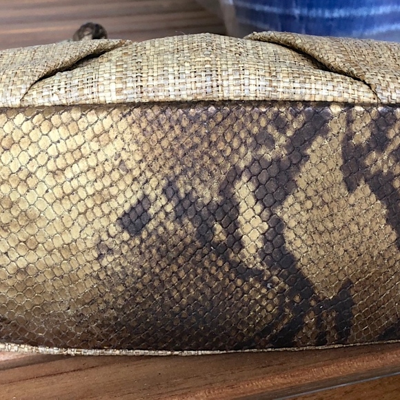 Elaine Turner Preowned "straw" handbag - Picture 7 of 8